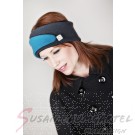 Double, Stirnband-blau-royalblau